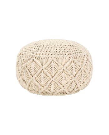 Macrame Handmade Pouf Seat