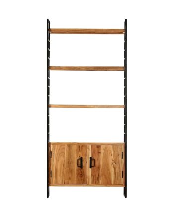 Rough Mango Wood Bookcase